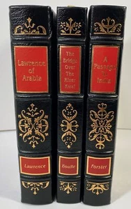 Lawrence von Arabien, Die Brücke über den Fluss Kwai, Eine Passage nach Indien, Easton Press - Bild 1 von 12