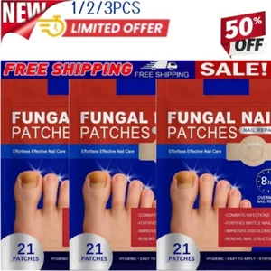 Nagelpilz Reparaturpflaster Pilzbehandlung Nagelreparatur 21 Patch 1/2/3 PCS🔥 - Picture 1 of 17