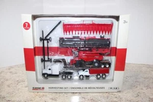 NIP 2019 Ertl Case IH 9250 Combine Harvesting 7pc Set 1/64 Scale #44165 - Picture 1 of 9