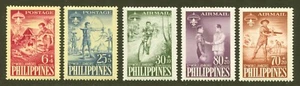 Philippines Sc# B10-11, CB1-3, Boy Scouts Jamboree Set of 5, VF MNH, SCV: $4.50 - Picture 1 of 1