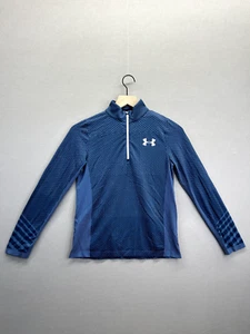 Under Armour Damen Pullover Blau Stehkragen Langarm Größe M - Bild 1 von 13