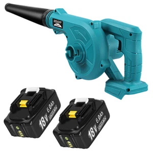 2 in1 Cordless Electric Leaf Blower Dust Vacuum for Makita 18V Battery & Charger - Picture 1 of 20