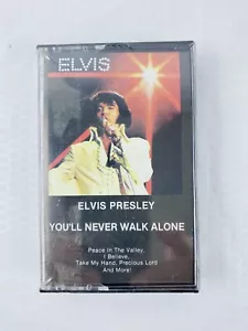 New Sealed ELVIS PRESLEY Music Cassette - You'll Never Walk Alone - Picture 1 of 4