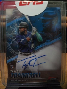 TAYLOR TRAMMELL 2021 Bowman's Best AUTO B21-TT Mariners RC - Picture 1 of 1