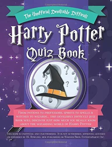 The Unofficial Devilishly Difficult Harry Potter Quiz Book: From potions to pro - Image 1 of 1