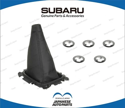 Subaru Impreza WRX GC8 Forester Genuine Shift Boot & Nut (x5) Set 92072FC000 OEM - Image 1 of 3