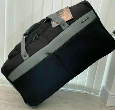 Extra Large XL Wheeled Travel Luggage Trolley Holdall Suitcase Case Bag Wheels - Image 1 of 4