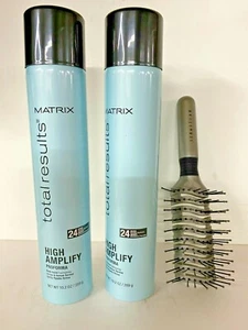 2 Matrix Total Results High Amplify Performa Festhalten Haarspray 10,2 Unzen Bürste - Bild 1 von 3