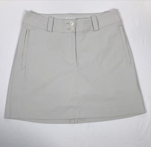 NIKE Tour Performance Golf Skort Donna 4 Pantaloncini Beige Dry Fit Foderati Comfort