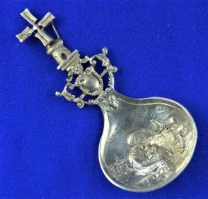 CUCHARA MOLINO DE VIENTO FIGURATIVA PLATA HOLANDESA .833 - 1910 - DISTINTIVA - 3 5/8" - 24 GRAMOS - Imagen 1 de 9