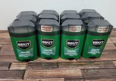 BRUT SIGNATURE Desodorante Antitranspirante Barra Sólida Ovalada LOTE DE 12 Exp. 8/2026 Foto 1 de 3