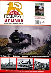 RAILWAY BYLINES FEB 2024 NB Y9 0-4-0ST,Burton,CB Barclays,Porthcawl,Hawkhurst - Picture 1 of 1