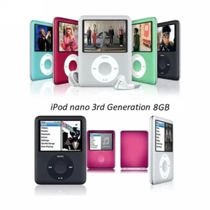 Apple iPod nano 3 3rd Gen 8GB A1236 Refurbed to New condition - Local Seller - Foto 1 di 29