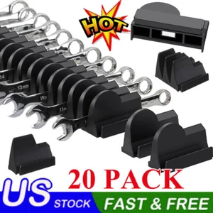 20 Magnetic Wrench Organizer Widget Portable Tool Storage Shelf Practical Wrench - Picture 1 of 16