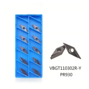 10pcs (1box)  PR930 VBGT110302R-Y Cermet Inserts New lathe cutting tools blades - Picture 1 of 4