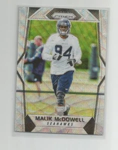 2017 Panini Prizm MALIK MCDOWELL Blue Wave Prizm 016/149 - Picture 1 of 1