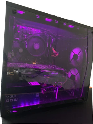 Gaming Pc Rx 580 Armor 8gb Ryzen 52600 16gb Ram Ddr4 RGB With 500g Ssd - Image 1 of 3