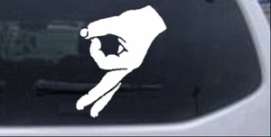 Funny Circle Game Hand Car or Truck Window Laptop Decal Sticker 6X4.8 - Picture 1 of 33