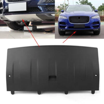 Защитная накладка на передний бампер для Jaguar F-Pace ABS 2016-2020 годов выпуска - Изображение 1 из 4
