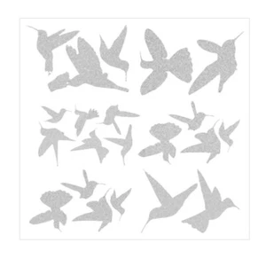 Window Stickers Static Cling Hummingbird Sticker Anti-collision Window Decals - Picture 1 of 12