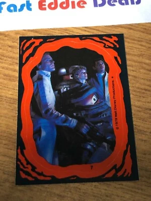 TOPPS 1979 DISNEY THE BLACK HOLE BUBBLEGUM STICKER CARD 7 DR KATE MCCRAE VINCENT - Image 1 of 2