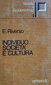 INDIVIDUO SOCIETÀ E CULTURA E. RIVERSO V621 - Picture 1 of 2