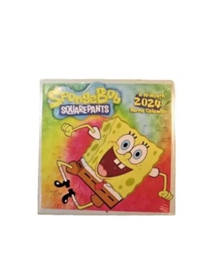 2024 Nickelodeon SpongeBob SquarePants Wall Calendar Sealed - Picture 1 of 2