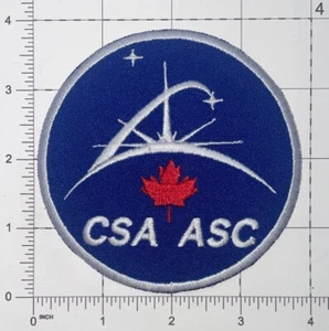 Parche Repro CSA ASC Agencia Espacial Canadiense Agencia Espacial Canadiense Nuevo A455 - Imagen 1 de 2