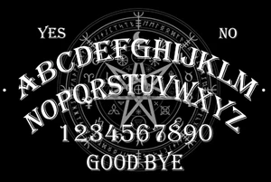 SIGNO DE METAL TABLERO OUIJA Halloween Brujería Espiritual Wicca - Imagen 1 de 1