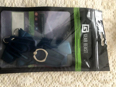 Gear Beast Bandolera Teléfono Cordón y Jaula Soporte con Anillo Azul Nuevo Foto 1 de 2