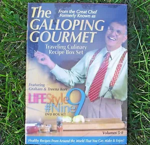 NUOVO SIGILLATO DVD BOX SET Viaggi Culinari IL GALOPPO GOURMET Ricette Box Set - Foto 1 di 4