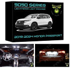 White LED interior lights package for 2019-2024 Honda Passport 5050 Series +Tool Honda Passport