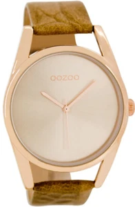 ooZoo Wristwatch Ladies' Watch c7588 Brown Ø42 mm Rose Gold Leather Strap Beauty - Picture 1 of 1