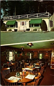 Vtg Falmouth Maine ME Pineland Restaurant Multiview Exterior Interior Postcard - Picture 1 of 2