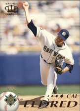 1995 Pacific Milwaukee Brewers Baseball Card #230 Cal Eldred