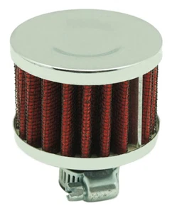 Mr Gasket 2043 Aluminium Vent Breather 3/8" Tube With Washable Gauze Filter - Picture 1 of 1