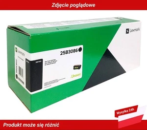 25B3086 Lexmark XM7355 Toner Cartridge Czarny - Afbeelding 1 van 4