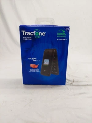 TracFone  Alcatel My Flip NO CONTRACT  Basic  4GB Cell Phone ALA405DC NEW! - Image 1 of 4