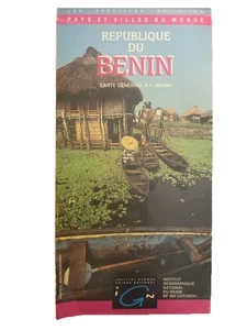 Republic Du Benin Map The map is at a scale of 1:600,000 - Picture 1 of 2