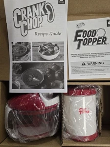 Crank Chop 2017 "As Seen on TV" Obst & Gemüse würfeln, hacken, pürieren! Neu im Karton - Bild 1 von 7