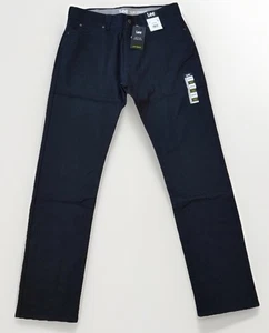 Lee Herren Jeans Gr. 36x34 Slim Straight Leg Schwarz Dark Wash Active Stretch - Bild 1 von 5