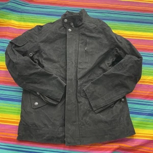 Roland Sands Clarion Jacket Waxed Cotton Men’s Size Large H52 - Foto 1 di 12