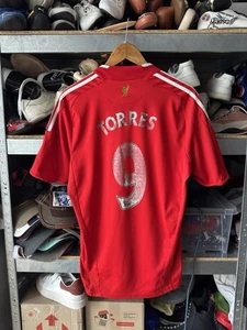 Liverpool 2008-2009 Football TORRES #9 Fußball Trikot Distressed Shirt Größe L - Bild 1 von 16