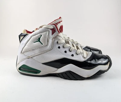 Nike Air Jordan B'Loyal B Loyal White Varsity Red Black Men's Size 9 Mid Top - Image 1 of 4