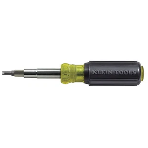KLEIN TOOLS 32527 Multi-Bit Screwdriver,7-3/4" L,Ergonomic 23NN72 - Picture 1 of 1