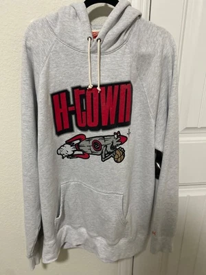 HOMAGE HOUSTON ROCKETS GRAY PULL OVER SWEATER 2XL - Image 1 of 4