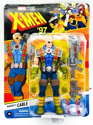 Marvel Legends X-Men 97 6” CABLE Action Figure BY HASBRO - New Damage Box — 第 1/4 张图片