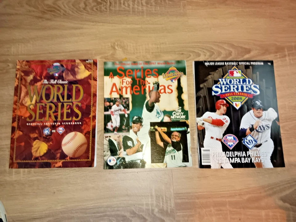 World Series Programs - 1993, 1997, 2008 - Image 1 of 4