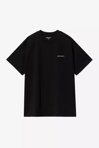 Carhartt WIP S/S Script Embroidery T-Shirt für Herren in Black / White - Bild 1 von 10