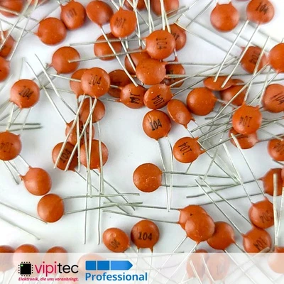 VIPITEC 2,54mm Keramikkondensator Auswahl | THT Kerko Radial Capacitor Set Sortiment